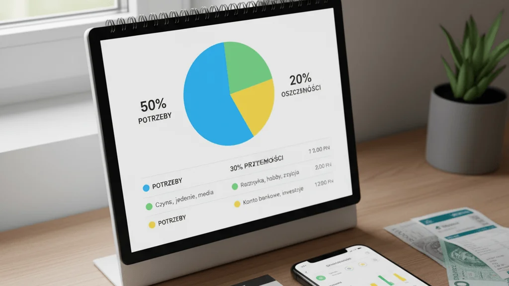 stosowanie metody 50/30/20