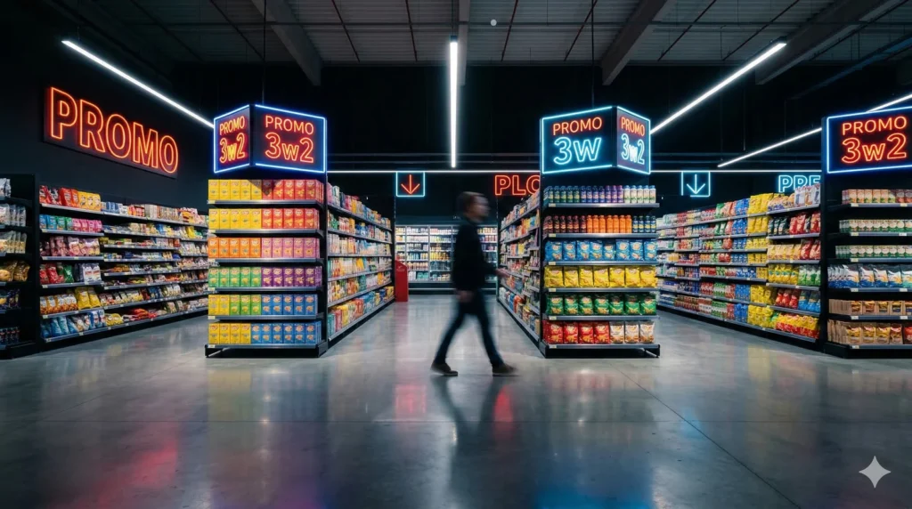 nieopłacalne promocje w supermarketach